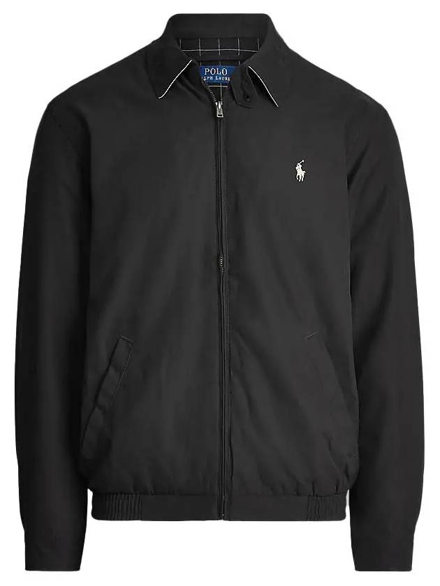 Harrington Windbreaker Black - POLO RALPH LAUREN - BALAAN 2