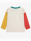 Square Color Block Long Sleeve T Shirt B224AC014 - BOBO CHOSES - BALAAN 5