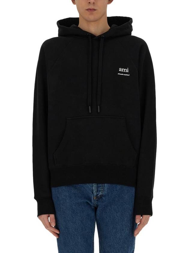 Alexandre Mattiussi Hoodie Black - AMI - BALAAN 10