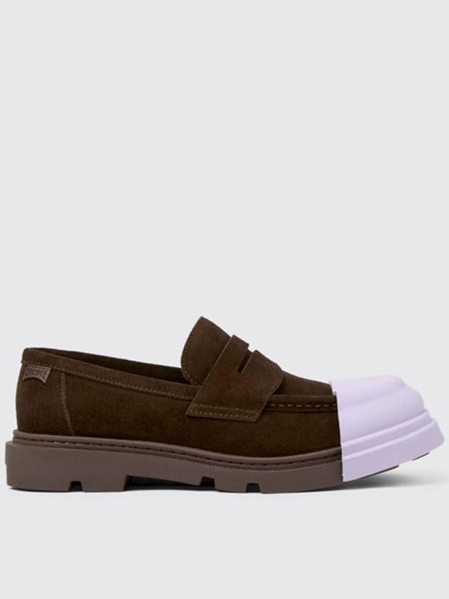 Junction Contrast Toe Cap Loafer Brown - CAMPER - BALAAN 2