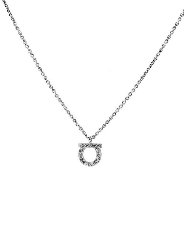 Ferragamo Women s Crystal Gancini Necklace 76 0132 CRYST PLDL 0696657 - SALVATORE FERRAGAMO - BALAAN 3