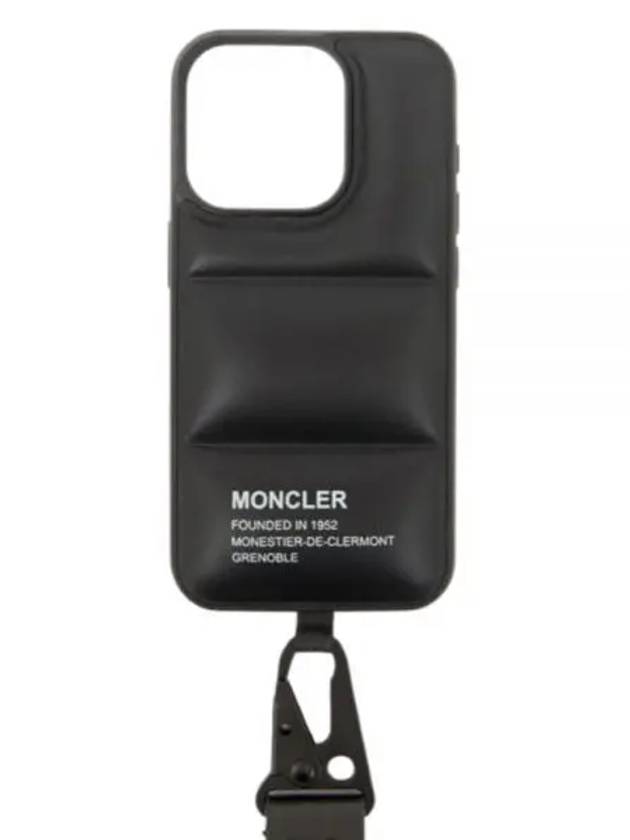 Nakao 15 Pro Leather Phone Case Black - MONCLER - BALAAN 2