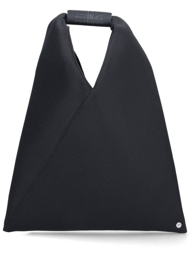 Small Classic Triangle Tote Bag Black - MAISON MARGIELA - BALAAN 2