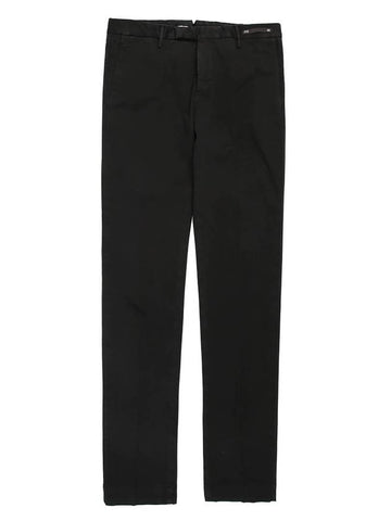 Skinny Fit Crop Chino Straight Pants Black - PT01 - BALAAN 1