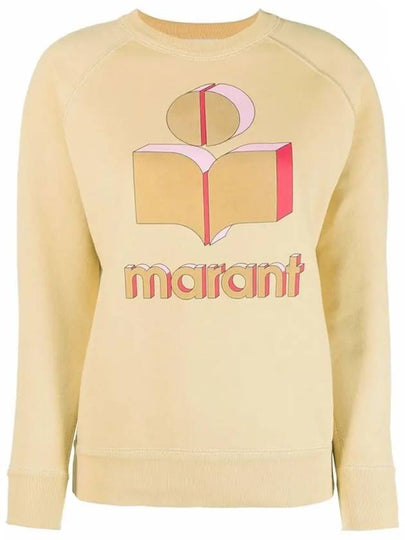 Milly Logo 3D Sweatshirt Yellow - ISABEL MARANT - BALAAN 2