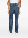 Straight Denim Jeans Blue - DIESEL - BALAAN 3