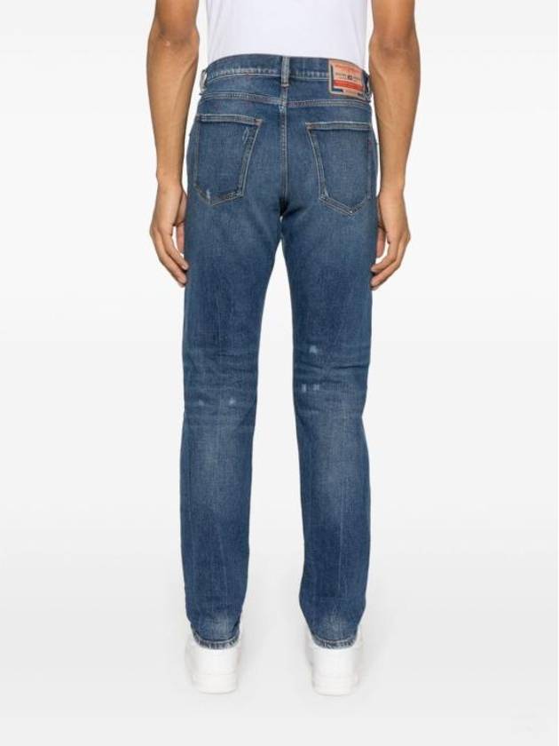 Straight Denim Jeans Blue - DIESEL - BALAAN 3