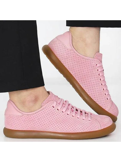 Pelotas Soller Leather Low Top Sneaker Pink Nubuck - CAMPER - BALAAN 2