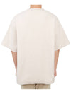 Logo Short Sleeve T-shirt Beige - ACNE STUDIOS - BALAAN 5