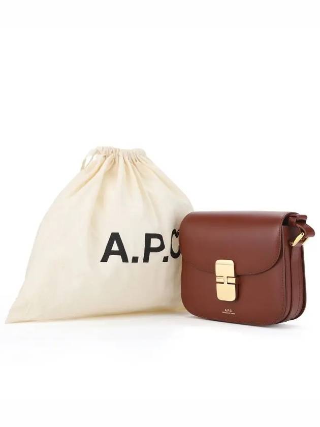 Grace Mini Cross Bag Brown - A.P.C. - BALAAN 5