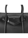 Antigona Leather Lock Tote Bag Black - GIVENCHY - BALAAN 10