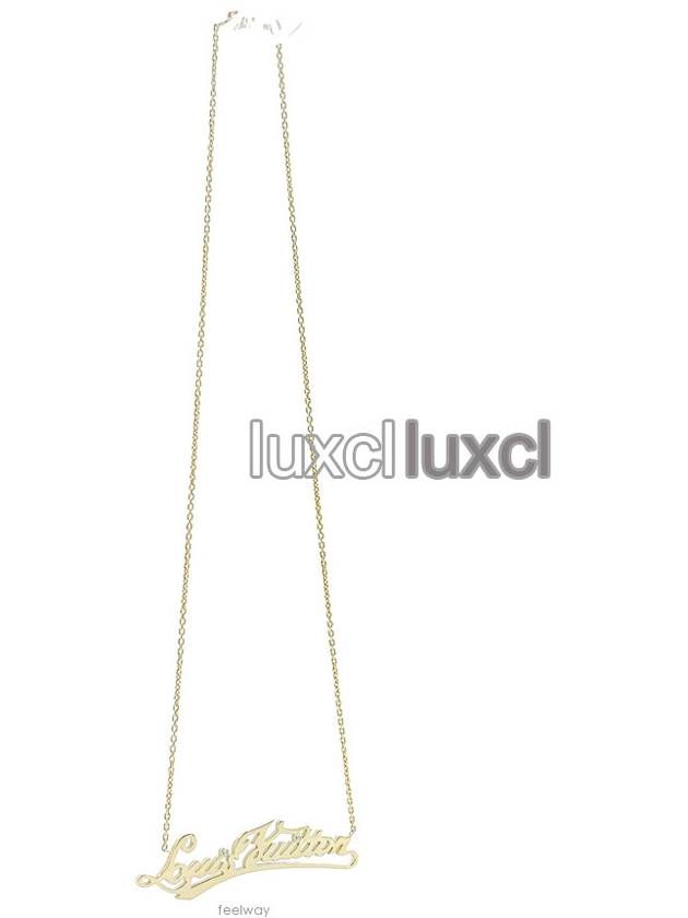 women necklace - LOUIS VUITTON - BALAAN 9