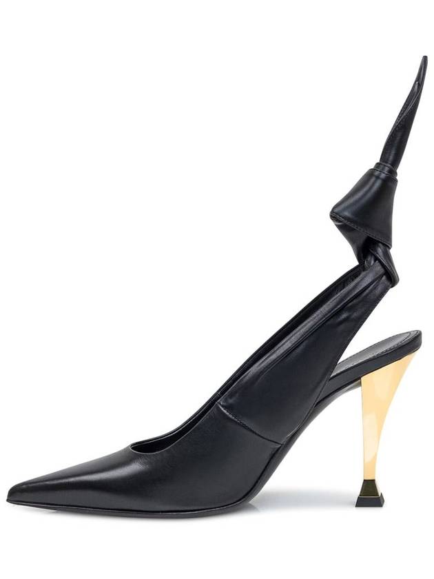 Givenchy Beauw Slingback In Nappa Leather - GIVENCHY - BALAAN 4