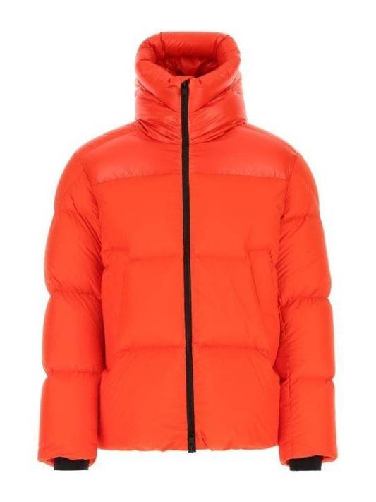 Damavand short down jacket bright orange - MONCLER - BALAAN.