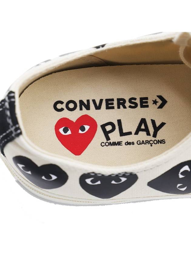 Heart Logo Chuck Taylor All Star Low Top Sneakers White - COMME DES GARCONS PLAY - BALAAN 5