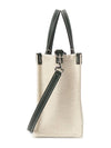 Printed Small Canvas Tote Bag Beige Green - GUCCI - BALAAN 4