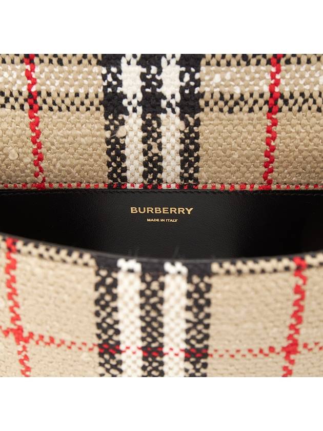 Boucle Lola Vintage Check Small Cross Bag Beige - BURBERRY - BALAAN 10