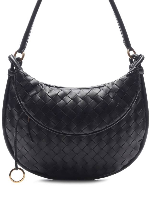 Intrecciato Gemelli Medium Tote Bag Black - BOTTEGA VENETA - BALAAN 2