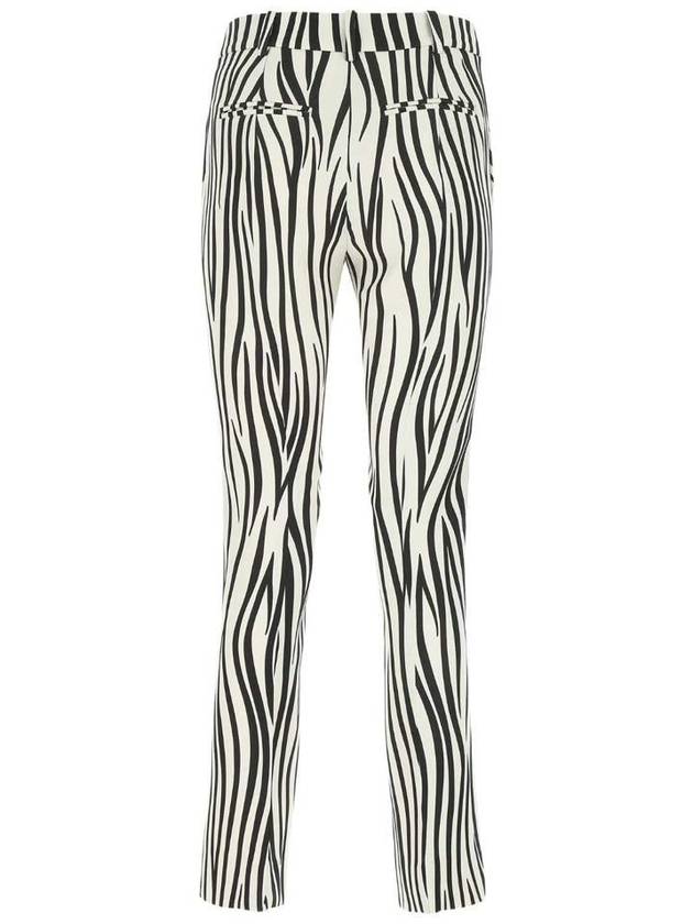 printed wool-blend straight pants - VALENTINO - BALAAN 3