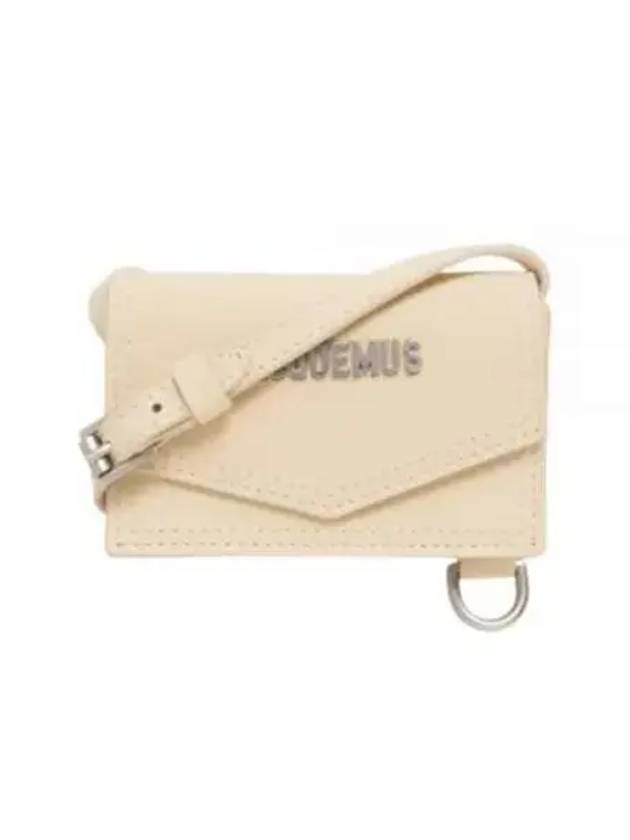 Le Porte Azur Envelope Neck Pouch Bag Light Beige - JACQUEMUS - BALAAN 2