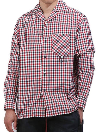 Representative check pattern shirt 106003 RED CHECK - REPRESENT - BALAAN 1