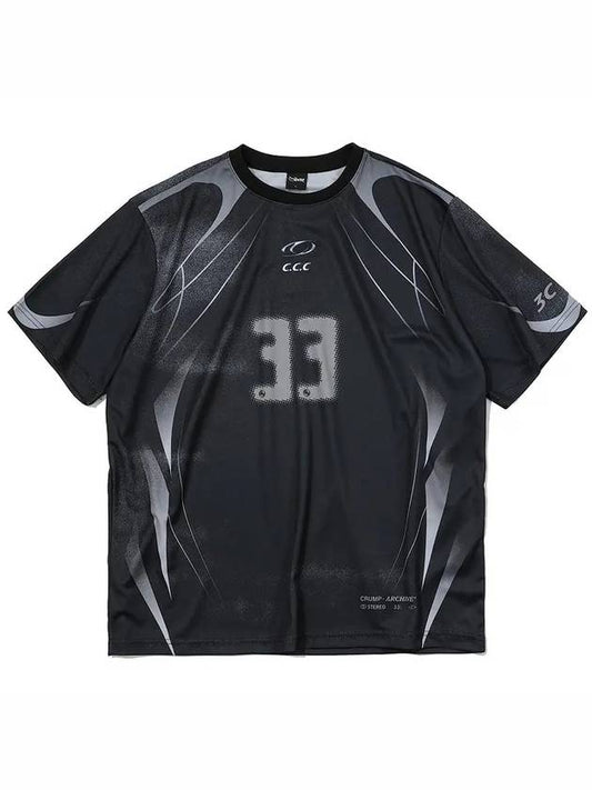 Dizzy Line Jersey Black - CRUMP - BALAAN 1