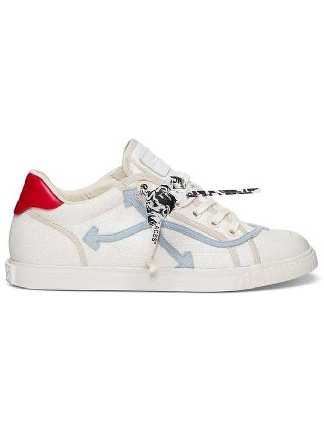 Arrow Red Tab Low Top Sneakers White Light Blue - OFF WHITE - BALAAN 2