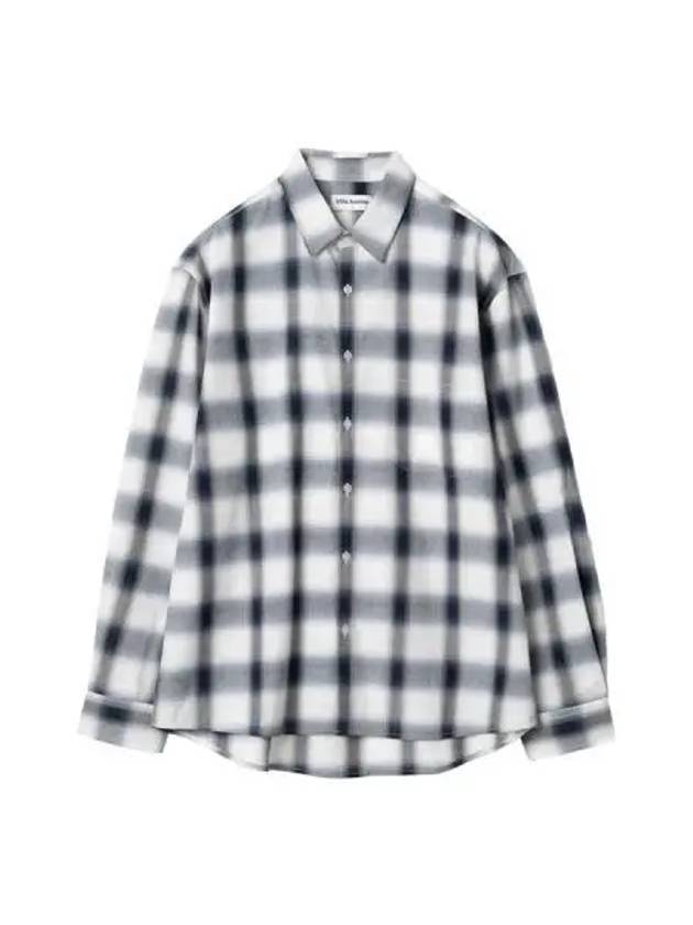 Milo ombre check shirt navy - MILLO ARCHIVE - BALAAN 1