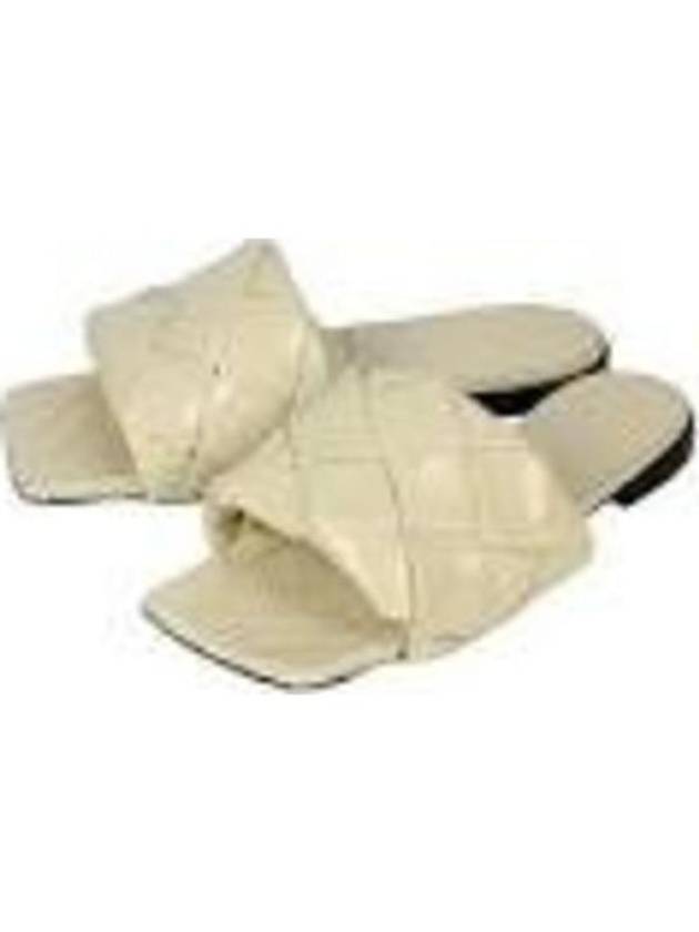 Intrecciato Slippers Beige - BOTTEGA VENETA - BALAAN 1