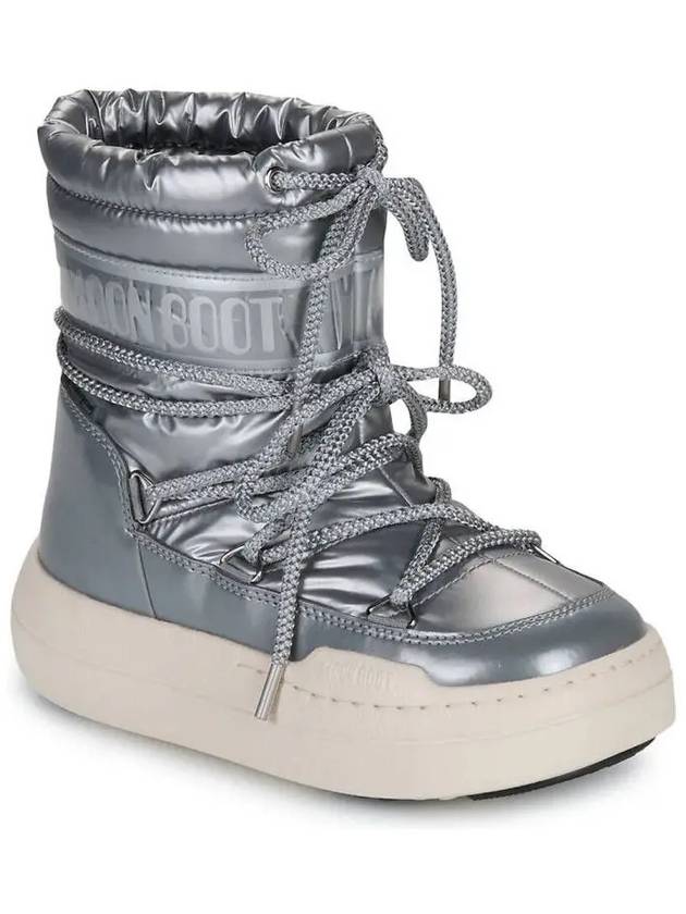 Kids Park Platform Boots Silver - MOON BOOT - BALAAN 4