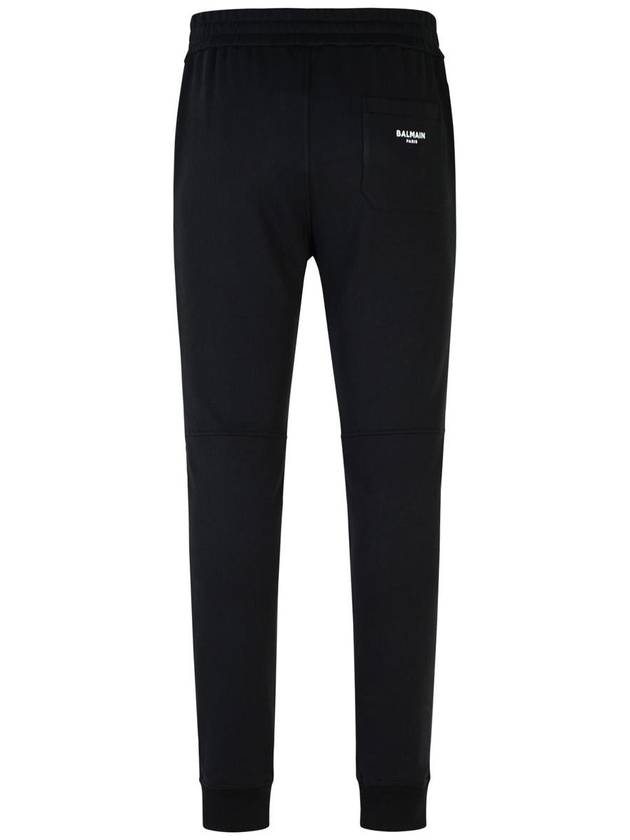 Balmain 'Jogger' Black Cotton Pants - BALMAIN - BALAAN 3