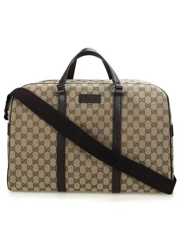 GG Supreme Canvas Boston Tote Bag Beige Ebony - GUCCI - BALAAN 2