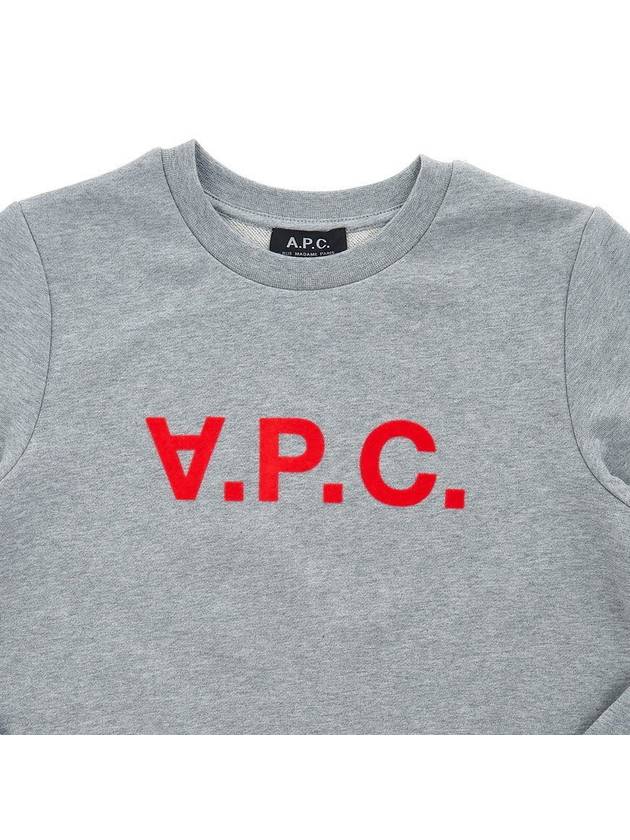 VPC Neon Sweatshirt Grey - A.P.C. - BALAAN 4