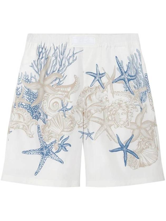 Barocco Sea Print Shorts 10159241A11026 - VERSACE - BALAAN 1