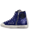 Francy High Top Sneakers Blue - GOLDEN GOOSE - BALAAN 4