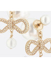 Dior Tribales Earrings Champagne Finish Metal White - DIOR - BALAAN 2