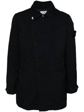 David TC Padding Jacket Navy - STONE ISLAND - BALAAN 1