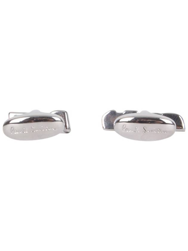 logo cuff links silver - PAUL SMITH - BALAAN 4