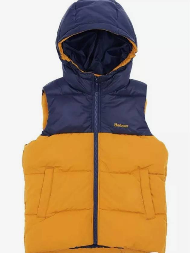 Kids Padded Vest CGI0012 Orange Boys XXL 14 15Y - BARBOUR - BALAAN 7