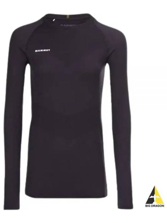 Women's Trift Long Sleeve T-Shirt Black - MAMMUT - BALAAN 2