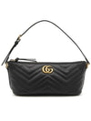 GG Marmont Shoulder Bag Black - GUCCI - BALAAN 2