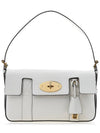 Bayswater Classic Smooth Leather Shoulder Bag White - MULBERRY - BALAAN 2