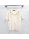 Lux You 50 Cotton open polo collar - LORO PIANA - BALAAN 1