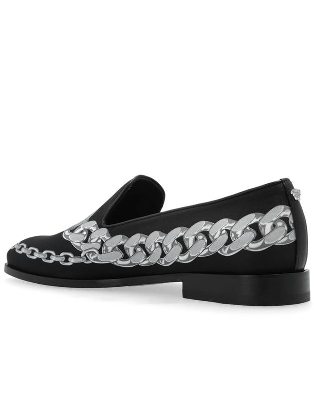 Versace Printed Shoes, Men's, Black - VERSACE - BALAAN 5