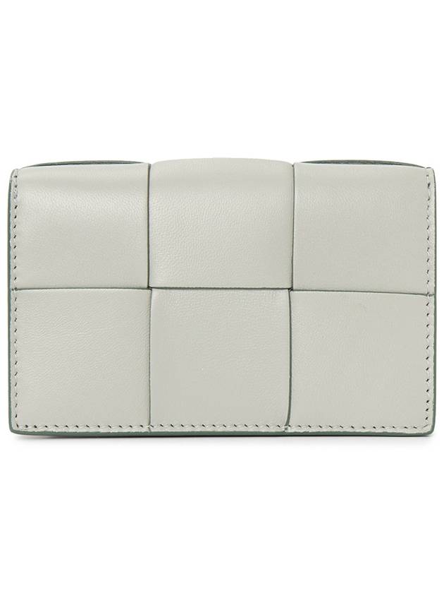 Intrecciato Card Wallet Grey - BOTTEGA VENETA - BALAAN 3