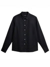 Comfort Tencel Slim Long Sleeve Shirt Black - J.LINDEBERG - BALAAN 2