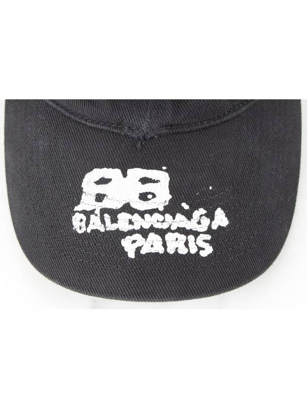 BB Icon Ball Cap Black L - BALENCIAGA - BALAAN 7