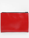 established 1978 red leather clutch - CALVIN KLEIN - BALAAN 4