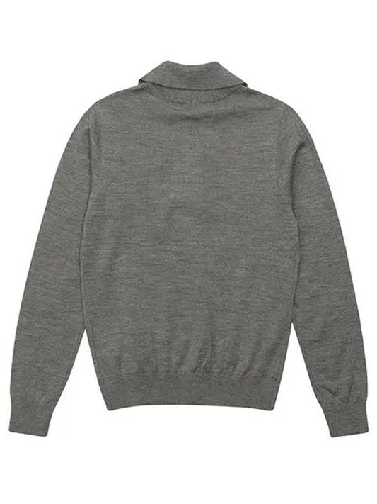 Women’s collar pullover 2202LBKWGREY - BLACK&WHITE - BALAAN 2