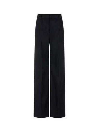 Wool straight leg long pants black 270988 - STELLA MCCARTNEY - BALAAN 1